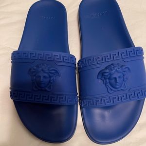 New authentic mens slides Versace